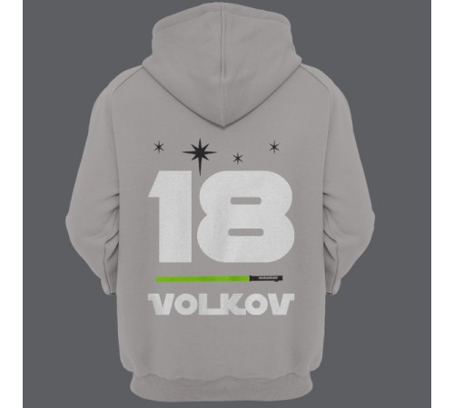 Именная толстовка с капюшоном с шрифтом из звёздных войн и лазерным мечом #37