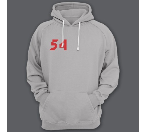 Именная толстовка с капюшоном с пиксельным шрифтом и курсором #45