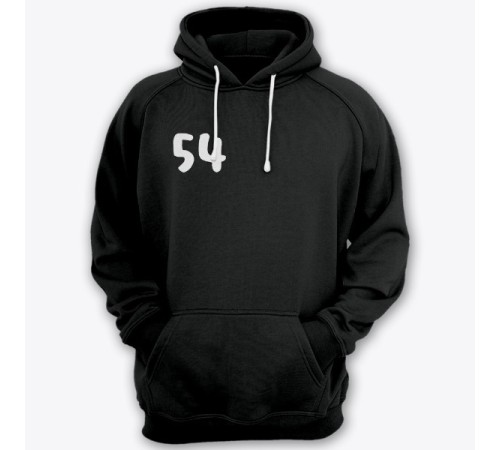 Именная толстовка с капюшоном с прикольным шрифтом и листьями #43