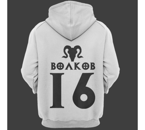 Именная толстовка с шрифтом из игры Diablo #52