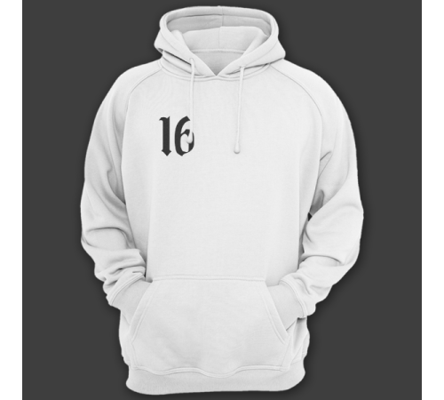 Именная толстовка со средневековым шрифтом и кинжалом #51