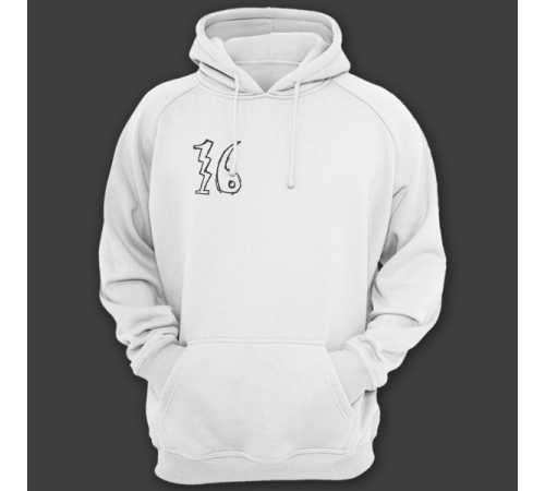 Именная толстовка с школьным шрифтом #54