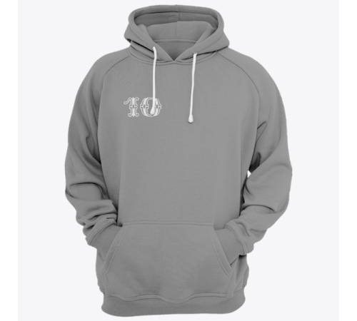 Именная толстовка с цирковым шрифтом и атрибутами фокусника #78