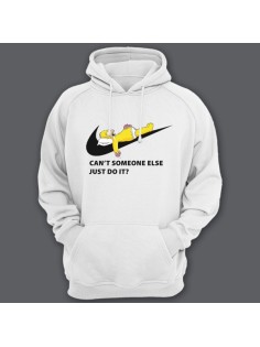 Прикольные толстовки с капюшоном с надписью "Can't someone else just do it" ("Может ли кто-нибудь другой просто сделать это")