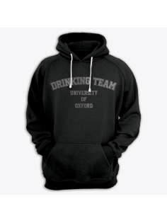 Толстовка с капюшоном с принтом "University Of Oxford DRINKING TEAM"