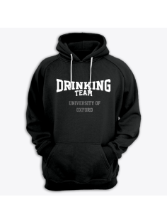 Толстовка с капюшоном с надписью "University Of Oxford DRINKING TEAM"