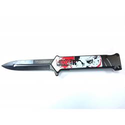 Складной нож Joker, длина лезвия 8 см, черный