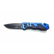 Складной нож Gerber, длина лезвия 8 см, синий