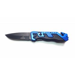 Складной нож Gerber, длина лезвия 8 см, синий