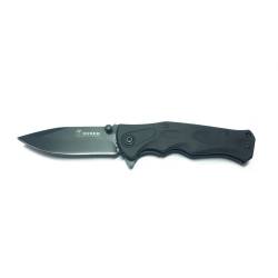 Складной нож Boker B048, длина лезвия 8 см, черный матовый