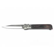 Складной нож Stainless, длина лезвия 10 см, деревянная рукоять