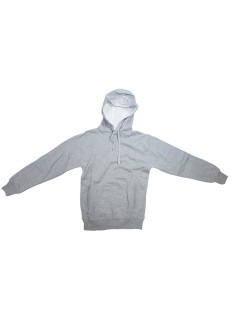 Толстовка без надписи серая