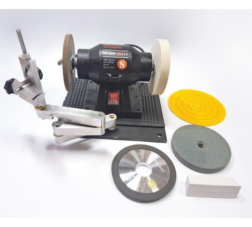 Sharp BM-15 - станок для заточки ножниц и ножей с манипулятором