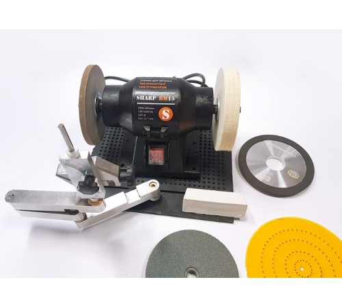 Sharp BM-15 - станок для заточки ножниц и ножей с манипулятором