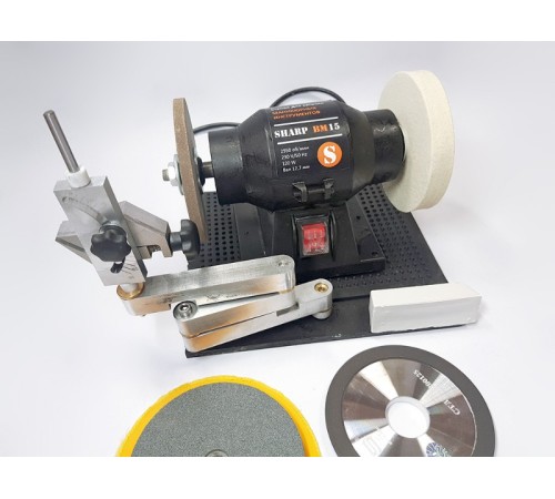 Sharp BM-15 - станок для заточки ножниц и ножей с манипулятором