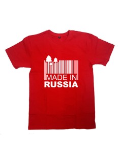 Футболка Я Русский с принтом "Сделано в России"