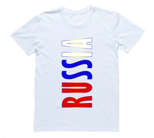 Футболка Я Русский с надписью "Россия"