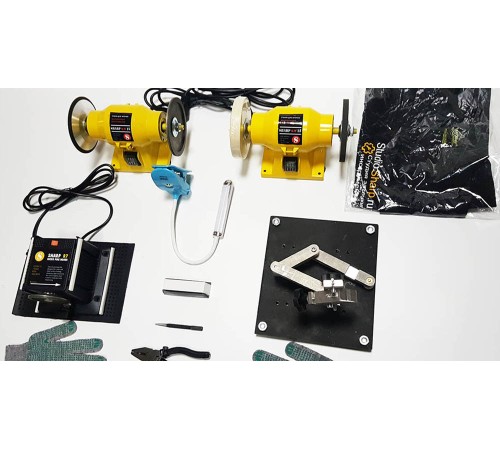 Станки для заточки маникюрных и парикмахерских инструментов Sharp R7 KIT Pro + Видео курс + 3 дня обучения