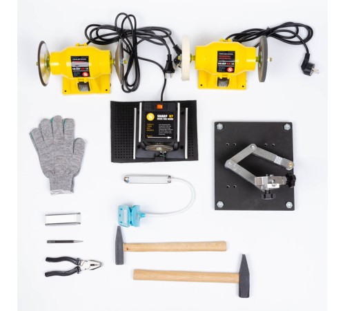 Станки для заточки маникюрных и парикмахерских инструментов Sharp R7 KIT Pro + Видео курс + 3 дня обучения