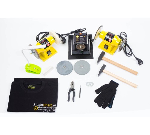 Станки для заточки маникюрных и парикмахерских инструментов Sharp R7 KIT Standart + Видео курс + 3 дня обучения