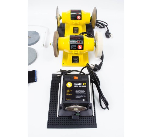 Станки для заточки маникюрных и парикмахерских инструментов Sharp R7 KIT Standart + Видео курс + 3 дня обучения