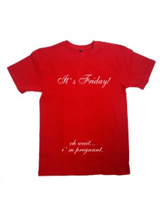 Футболка для беременных "It`s Friday! Oh wait ... i`m pregnant"