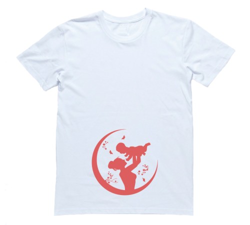 Футболка для беременных с принтом "Смысл жизни"