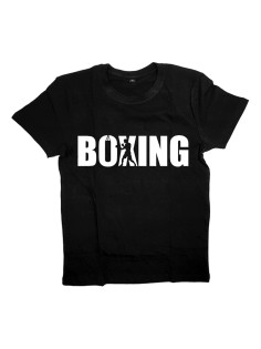 Футболка для боксеров с принтом "Boxing"