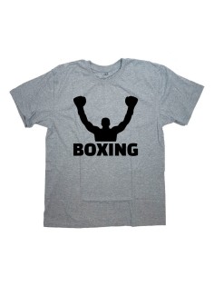 Футболка для боксеров с принтом и надписью "Boxing(2)"