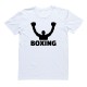 Футболка для боксеров с принтом и надписью "Boxing(2)"