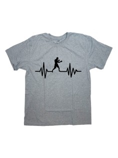 Футболка для боксеров с принтом "Кардиобоксер"