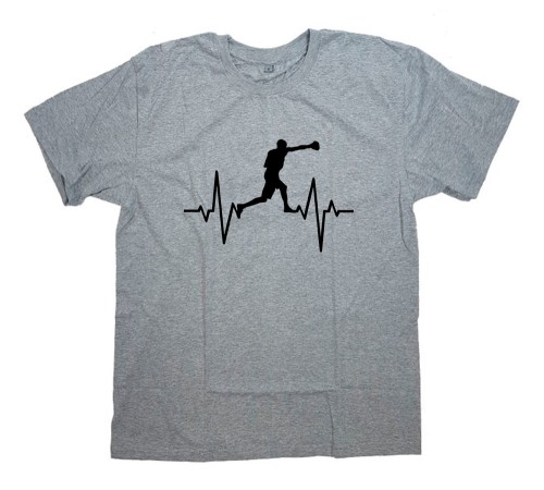 Футболка для боксеров с принтом "Кардиобоксер(2)"