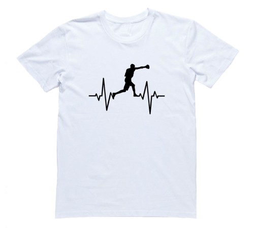 Футболка для боксеров с принтом "Кардиобоксер(2)"