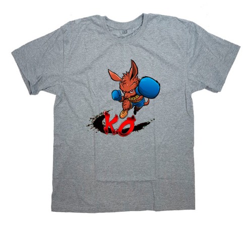 Футболка для боксеров с принтом "К.О"