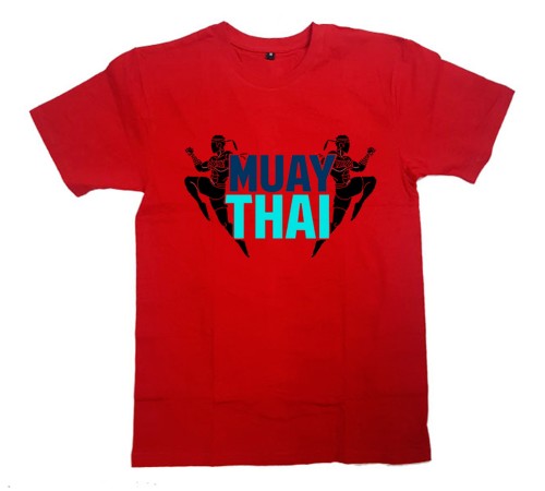 Футболка для боксеров с принтом "Muai Thai"