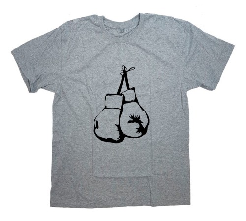 Футболка для боксеров с принтом "Боксерские перчатки"