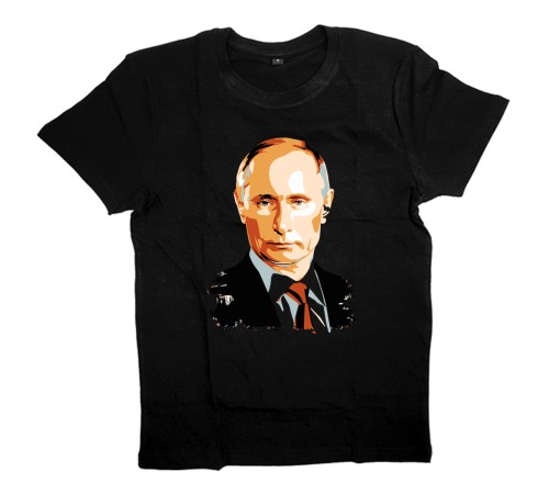 Футболка Я Русский с принтом "Путин"