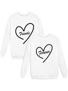 Парные свитшоты "Friends / Forever"
