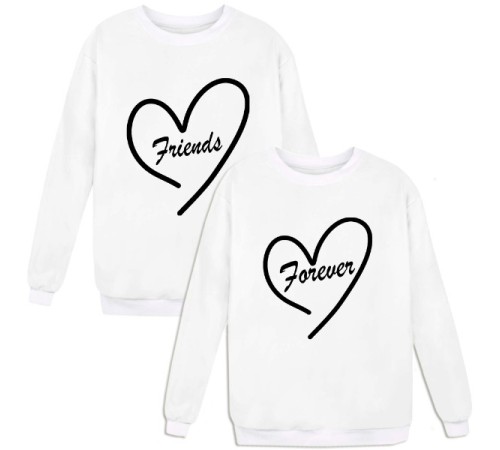Парные свитшоты "Friends / Forever"