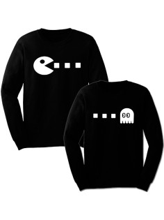 Парные свитшоты "Pacman"
