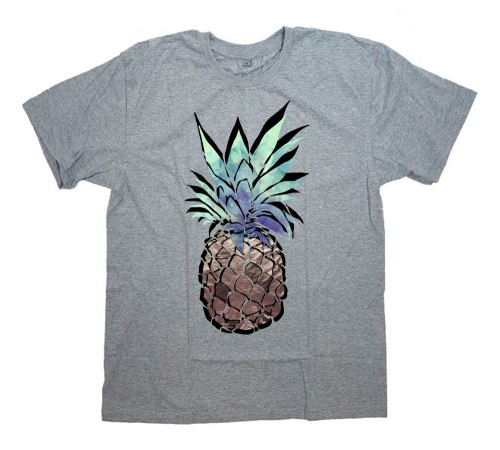 Футболка с прикольным принтом "Ананас"