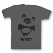 Прикольная футболка с принтом "WTF"