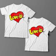 Парные футболки для влюбленных 