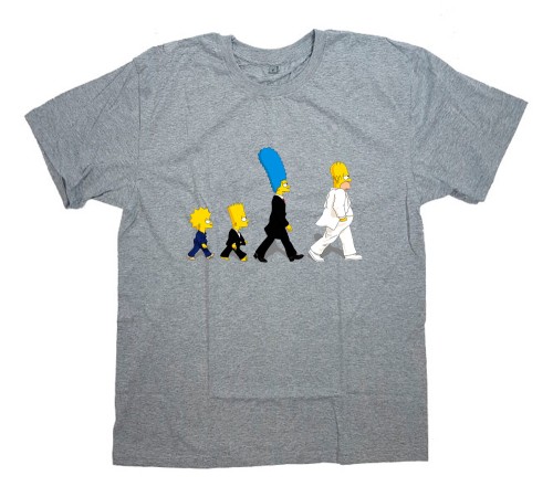 Футболка с Симпсонами "The Simpsons - Beatles"