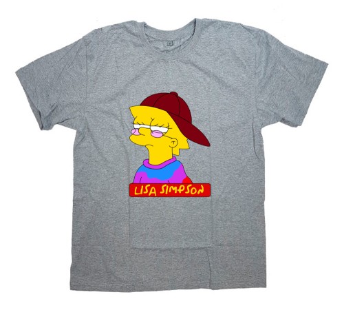 Футболка с Лизой Симпсон "Cool Lisa"