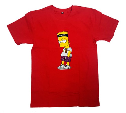 Футболка с Бартом Симпсоном "Supreme - Bart"