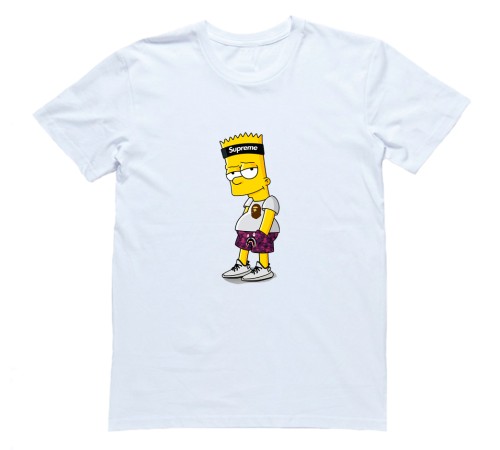 Футболка с Бартом Симпсоном "Supreme - Bart"