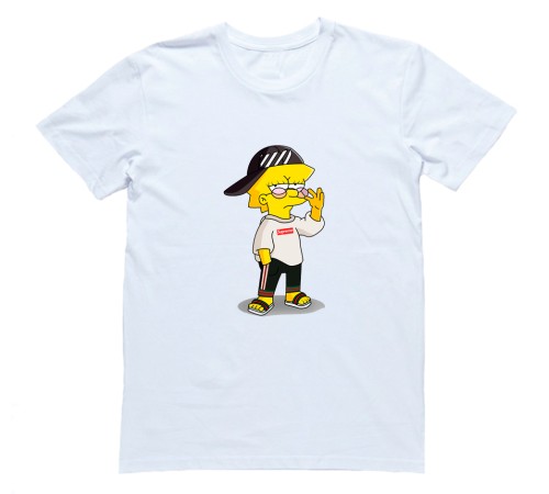 Футболка с Лизой Симпсон "Supreme - Lisa"